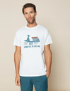 Camiseta Cafe Racer Blanco - Scotta