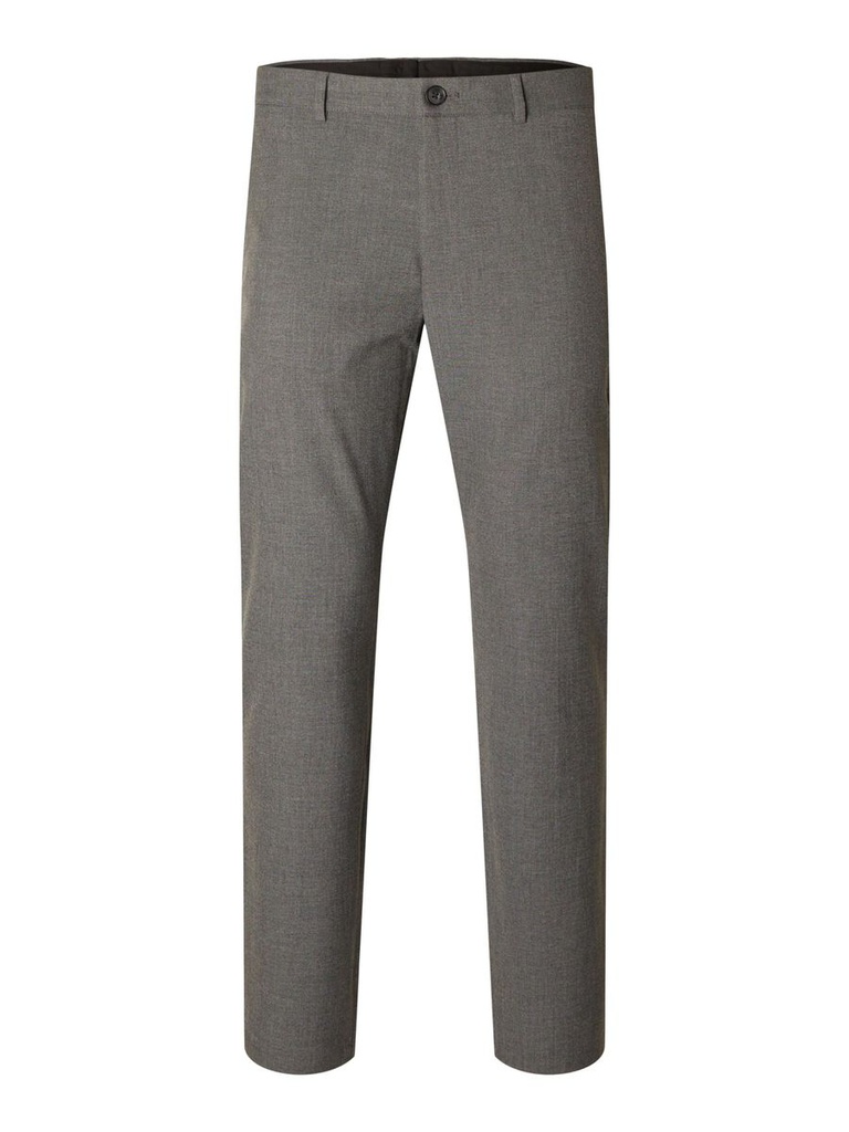 Slh175 Slim Robert Flex Grey Melange - Selected Homme