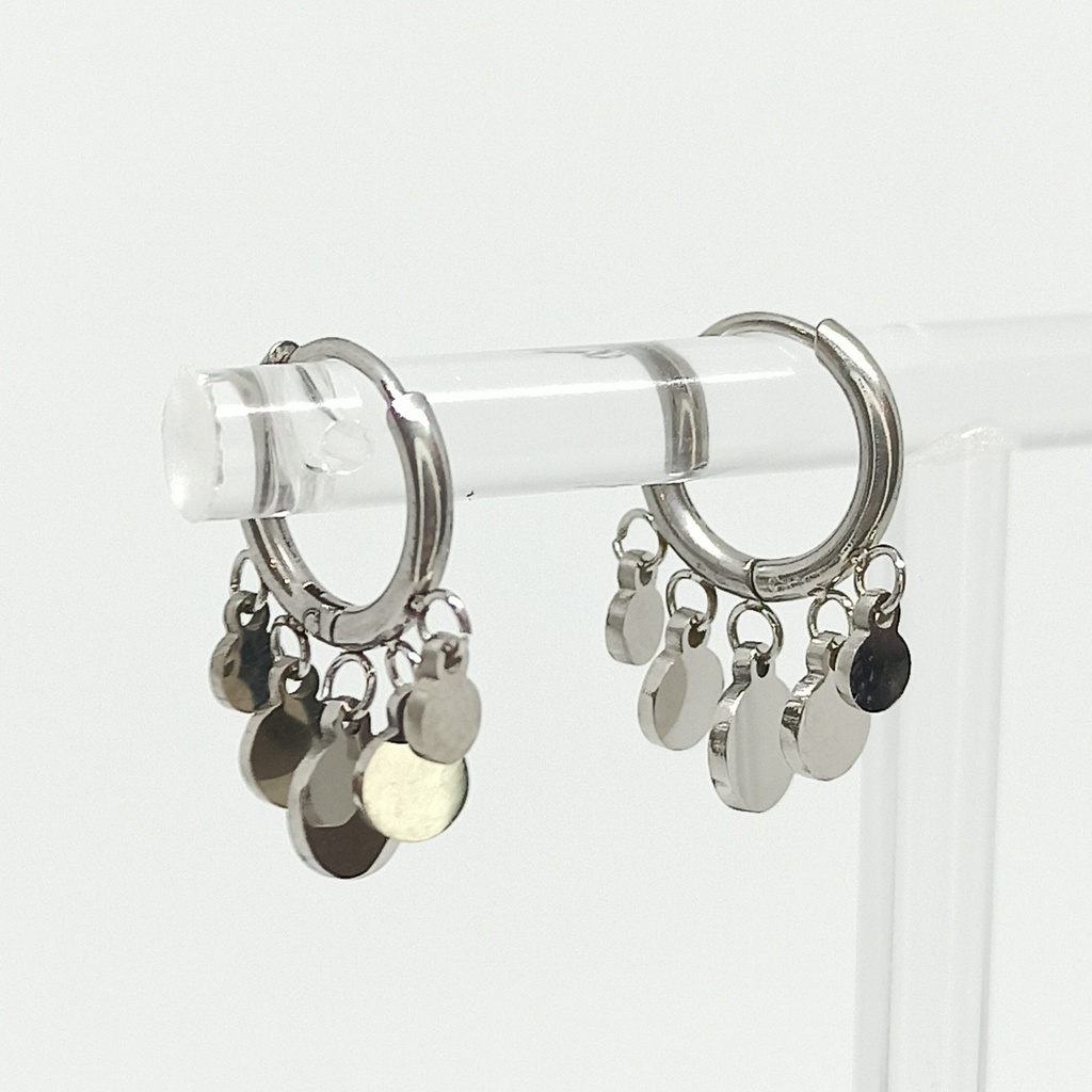 Arito Charm Chapitas Plateado
