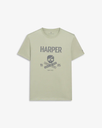 Camiseta Skull Military Light - Harper &amp; Neyer
