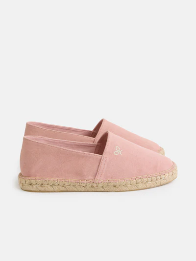 Alpargata Clásica Lisa Logo Coral - Silbon