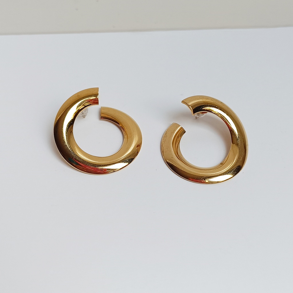 Pendientes Aro Magic Dorado