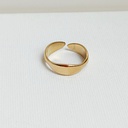 Anillo Curvas Dorado