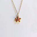 Collar Flor Dorado