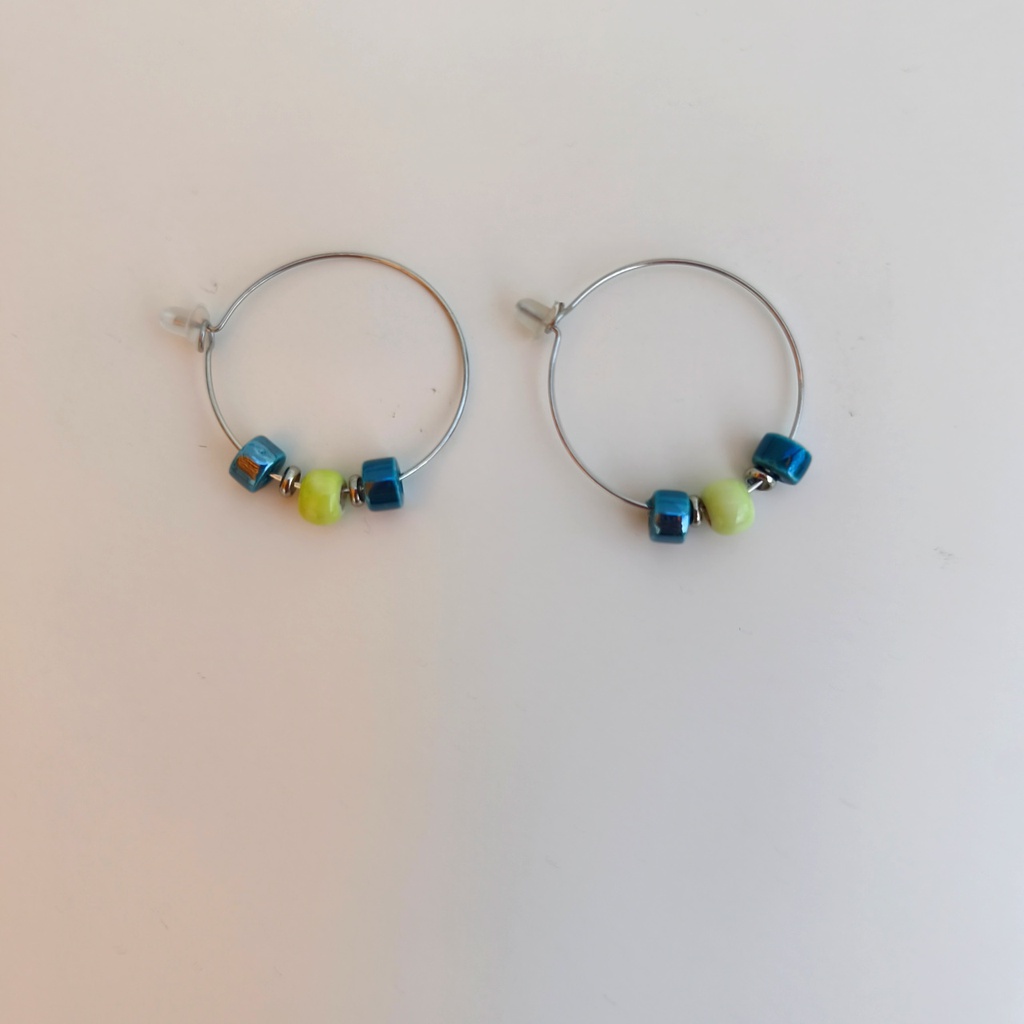 Pendientes Cerámica Athlantic (Plateado)