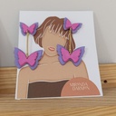 Pendientes Mariposa Rosa y Lila - Arcilla Polimérica Miranda
