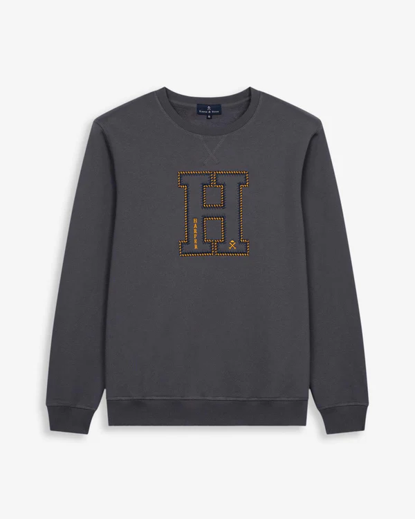 Sudadera Harvard Anthracite - Harper &amp; Neyer