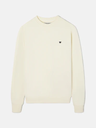 Sudadera Minilogo Crema - Silbon