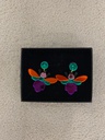Pendientes Mariposa De Colores Metacrilato