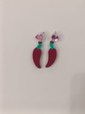 Pendientes Metacrilato Guindilla