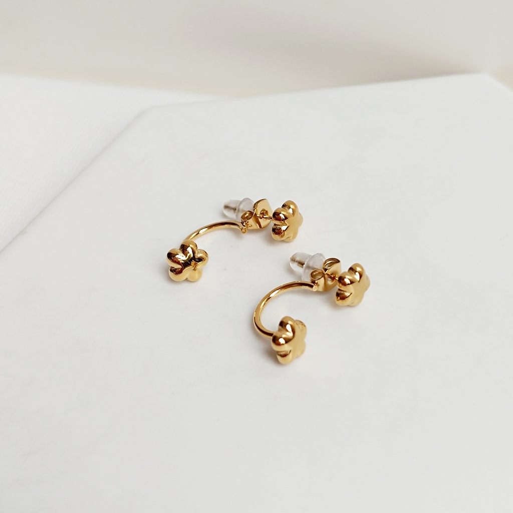 Pendientes Flores Doarado