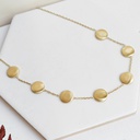 Collar Círculos Dorado