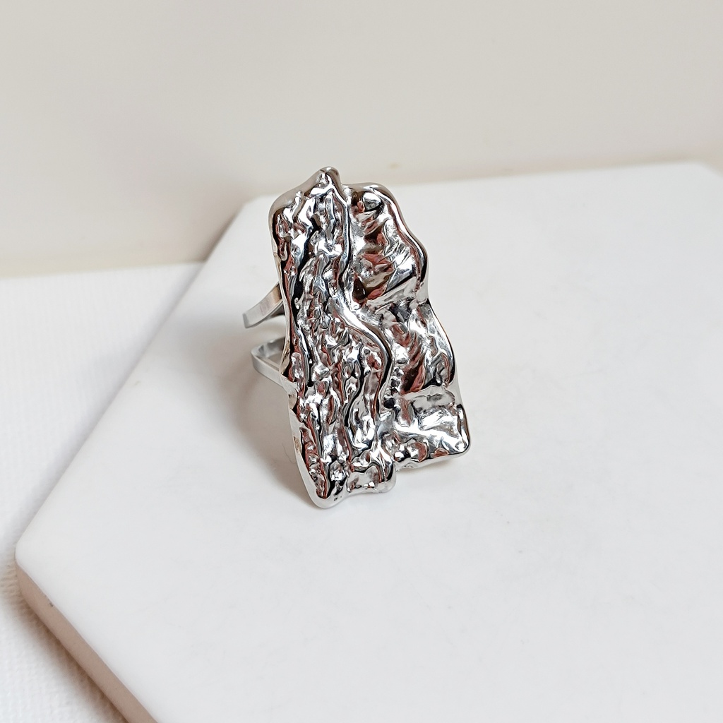 Anillo Maxi Camila (Plateado)