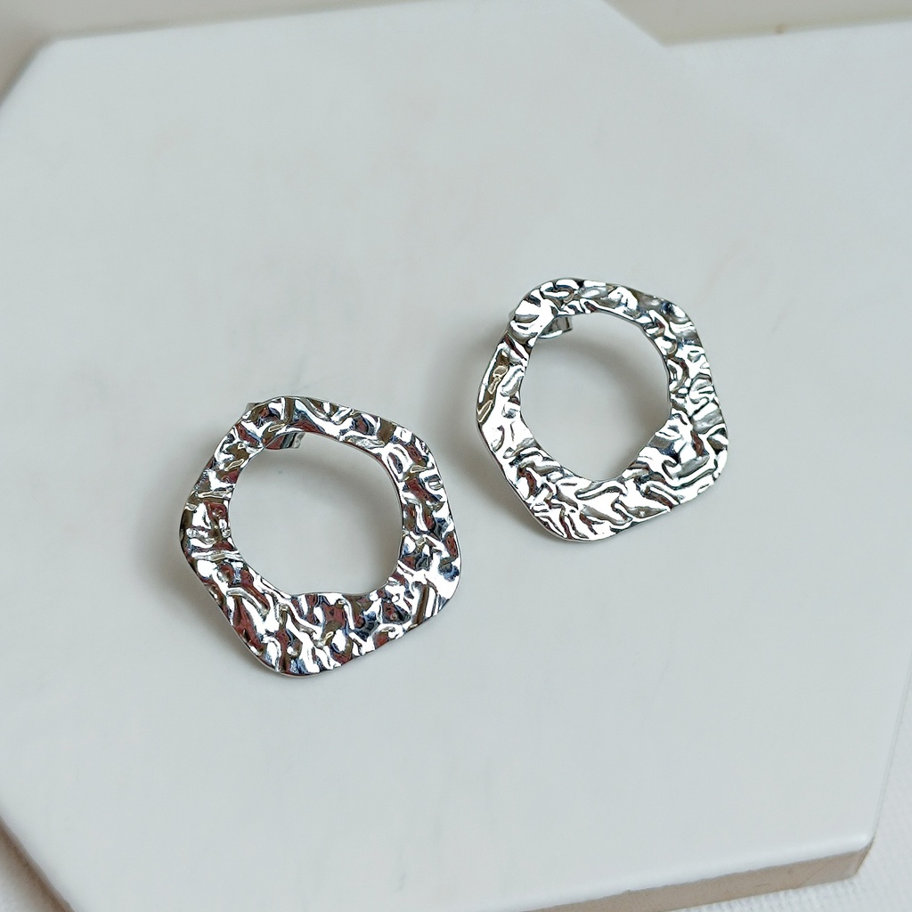 Aros Relieves Plateado