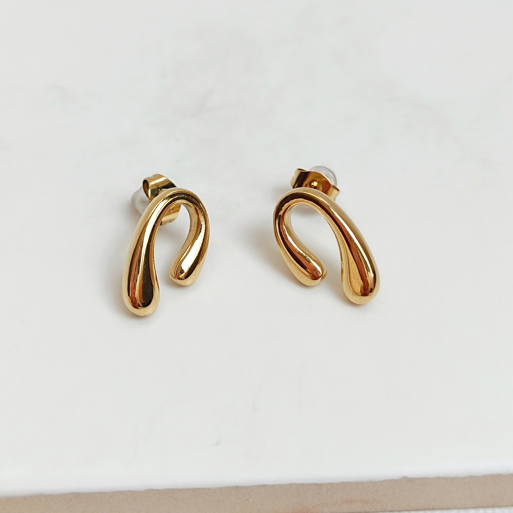 Pendientes Pequeños Dorado