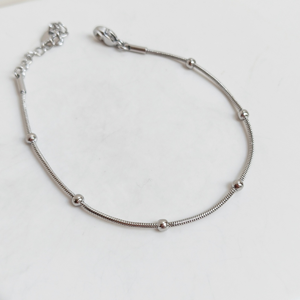 Pulsera Essential Dots (Plateado)
