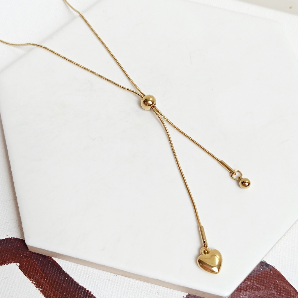 Collar Corazón Dorado