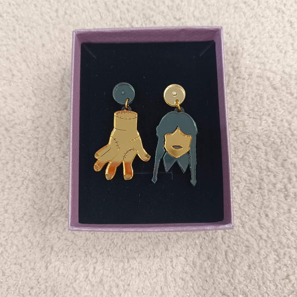Pendientes Metacrilato Miércoles