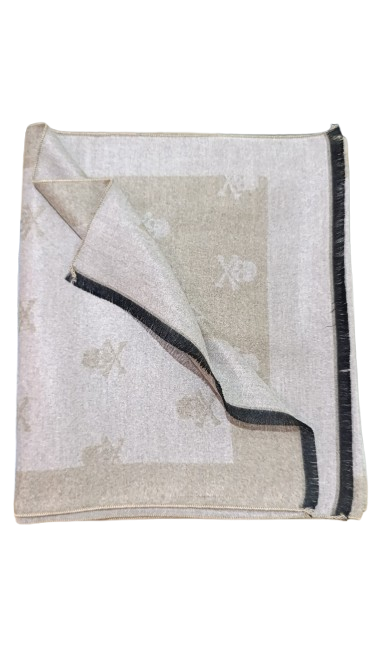 Bufanda Beige Reversible Stroget