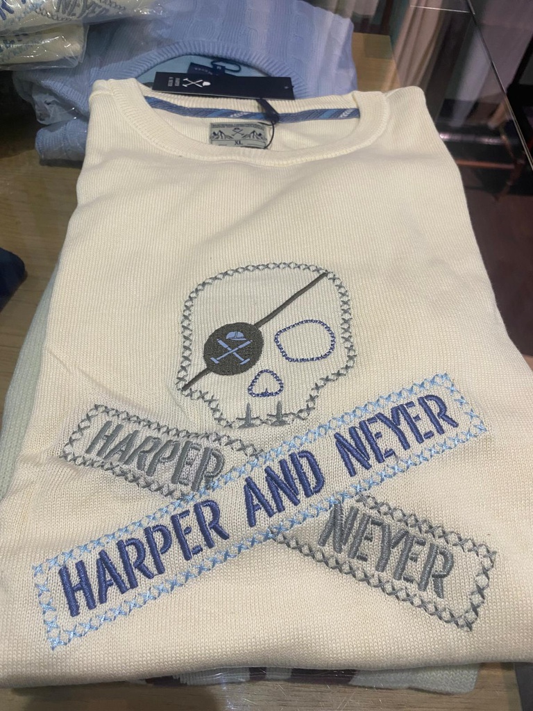 Jersey Skull Raw - Harper &amp; Neyer