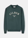 Sudadera Raqueta Media Pana Verde Oscuro - Silbon