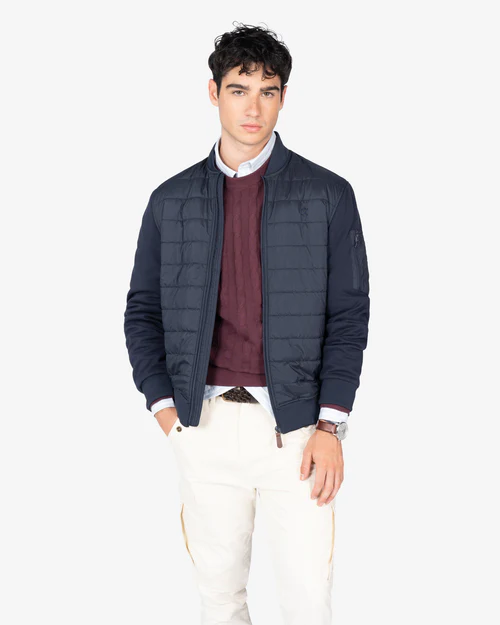 Bomber Victory Navy Blue - Harper &amp; Neyer