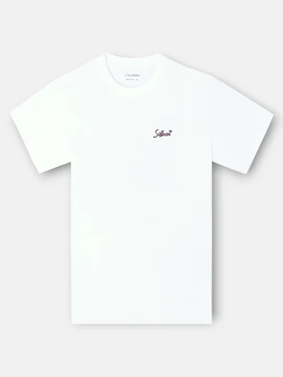 Camiseta Golfe De Saint-Tropez Blanco - Silbon