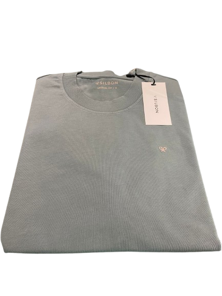 Camiseta Special Fit Classic Society Verde Gris - Silbon