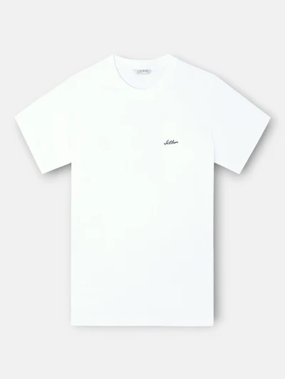 Camiseta Hotel Bleu Blanca - Silbon