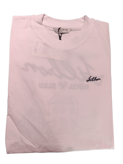 Camiseta Hotel Bleu Blanca - Silbon