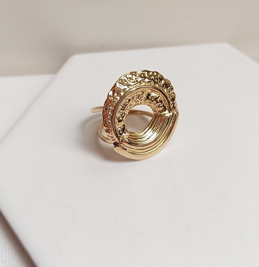 Anillo Maxi Juno (Dorado)