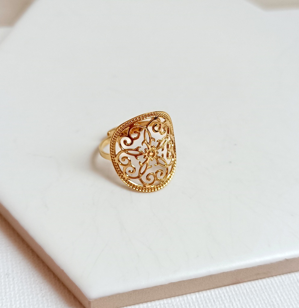 Anillo Cornelia (Dorado)
