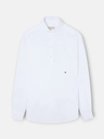 Camisa Polera Sport Lino Blanco - Silbon