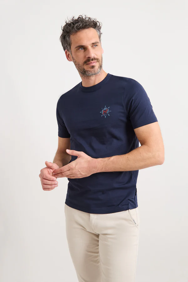 Camiseta Barca Hindica Marino - Williot