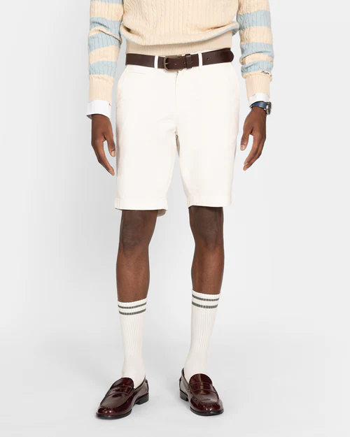 Bermuda Icon Chino White Mist - Harper &amp; Neyer