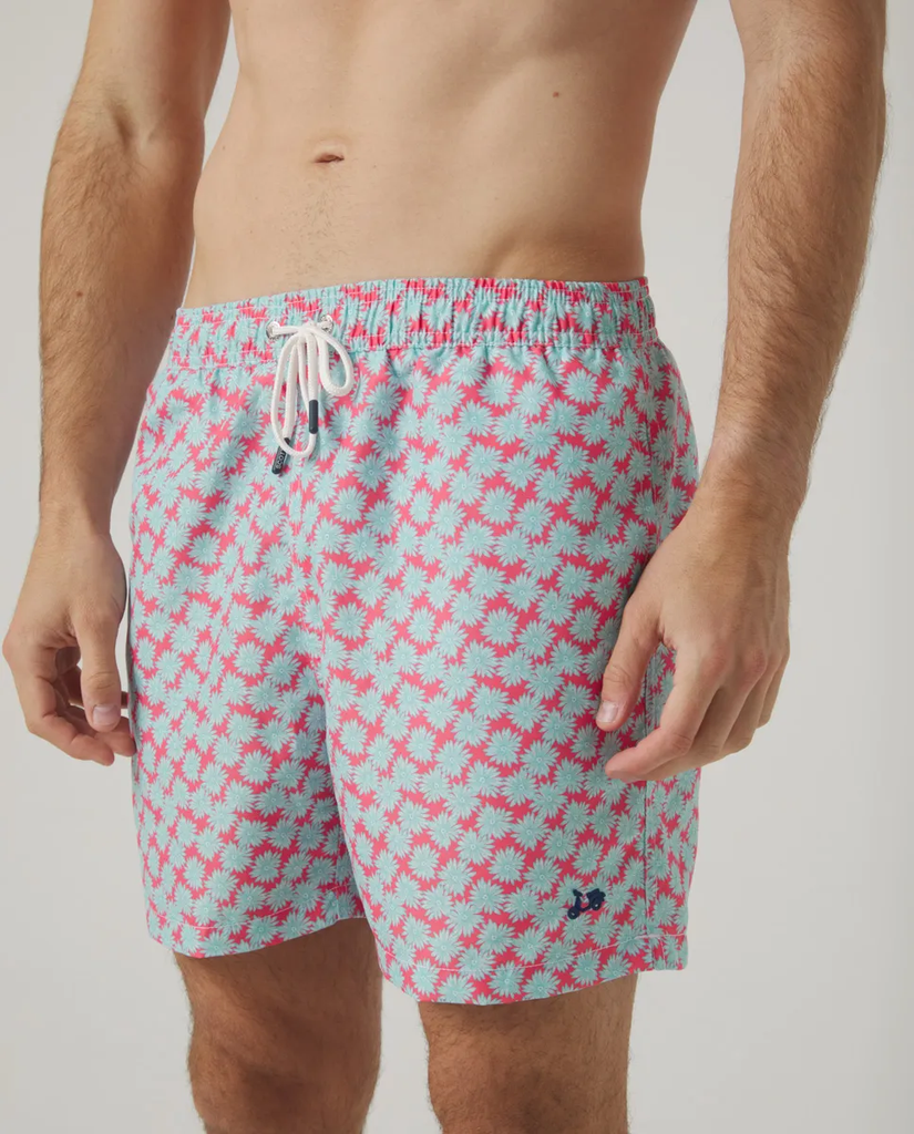 Bañador Flowers Frambuesa - Scotta