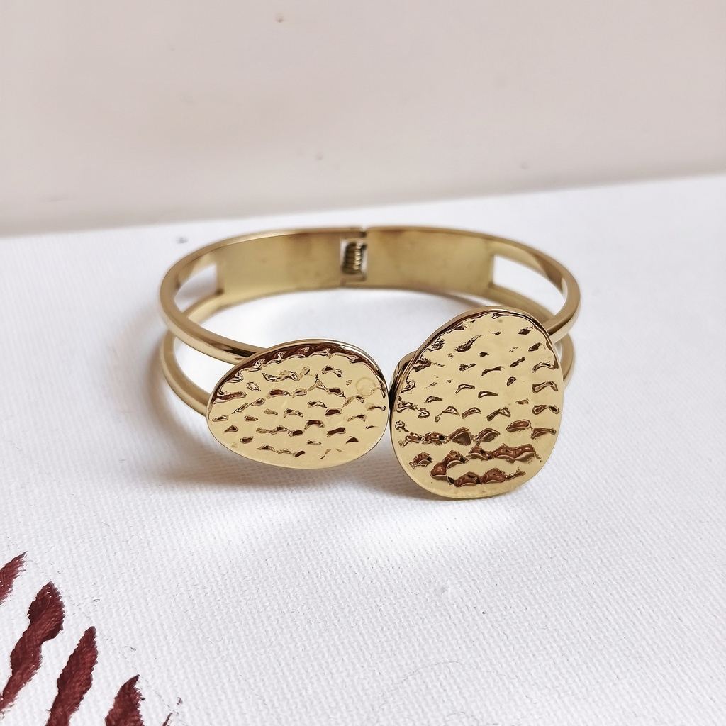 Brazalete Open Texture (Dorado)