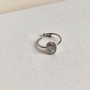 Anillo Chapita Plateado