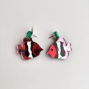 Pendientes Pez Rayas Metacrilato