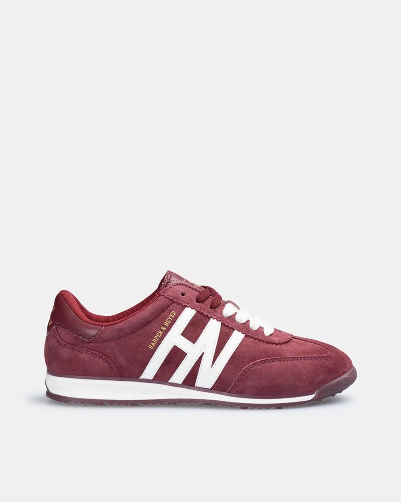 Sneaker Brighton Club Rich Burgundy - Harper &amp; Neyer