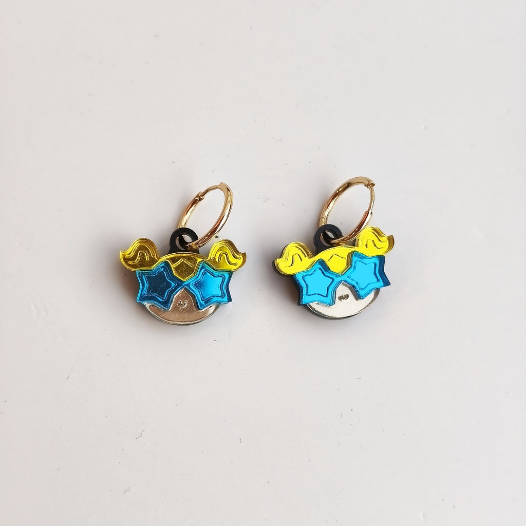 Pendientes Aros Supernenas Burbuja