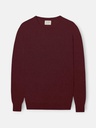 Jersey Cuello Redondo Burdeos - Silbon