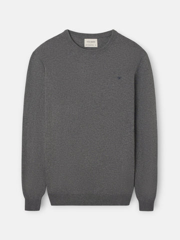 Jersey Cuello Redondo Gris - Silbon