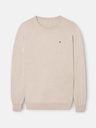 Jersey Cuello Redondo Beige Claro - Silbon