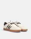 Sneaker Hamptons Suede Buttercream - Harper &amp; Neyer