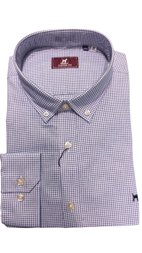 Camisa Pata De Gallo Marino - Williot
