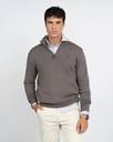 Jersey Zipper Gray Ember - Harper &amp; Neyer