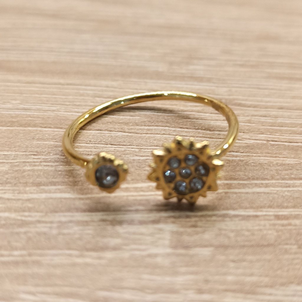 Anillo Double Sun Gold