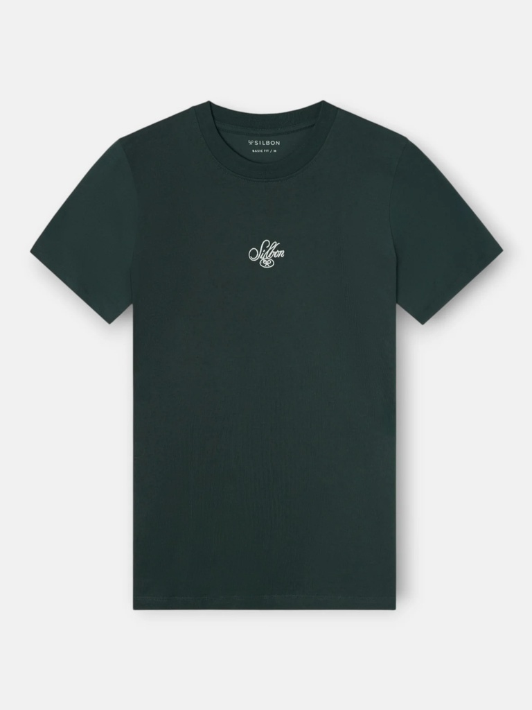 Camiseta Silbon Shop Verde Oscuro - Silbon