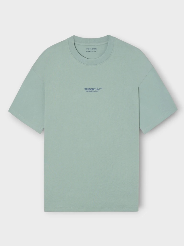 Camiseta Relaxed Fit Silbon Club Verde - Silbon